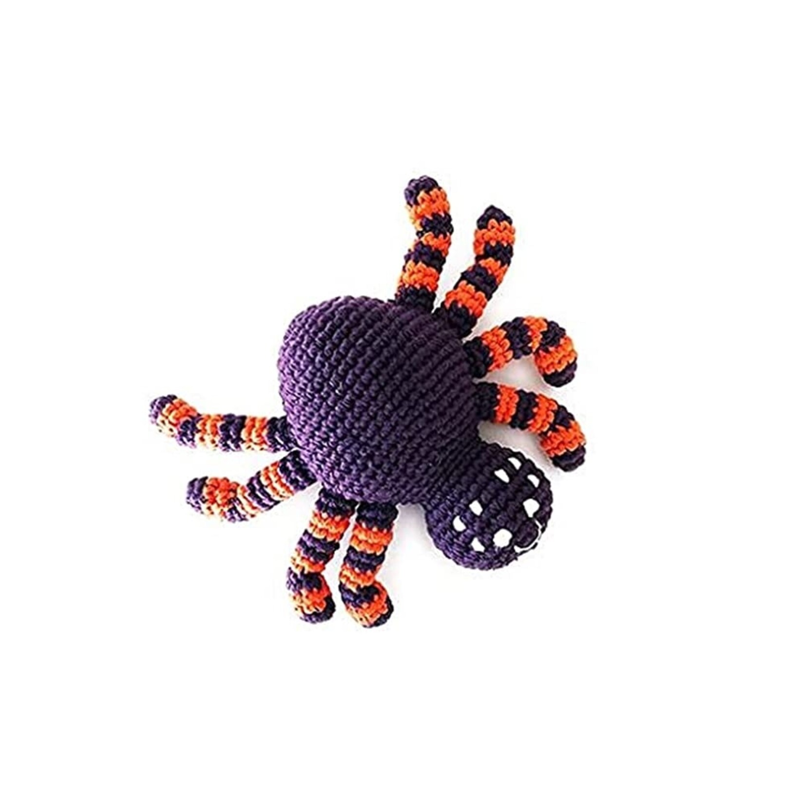 Pebble Purple Spider Rattle