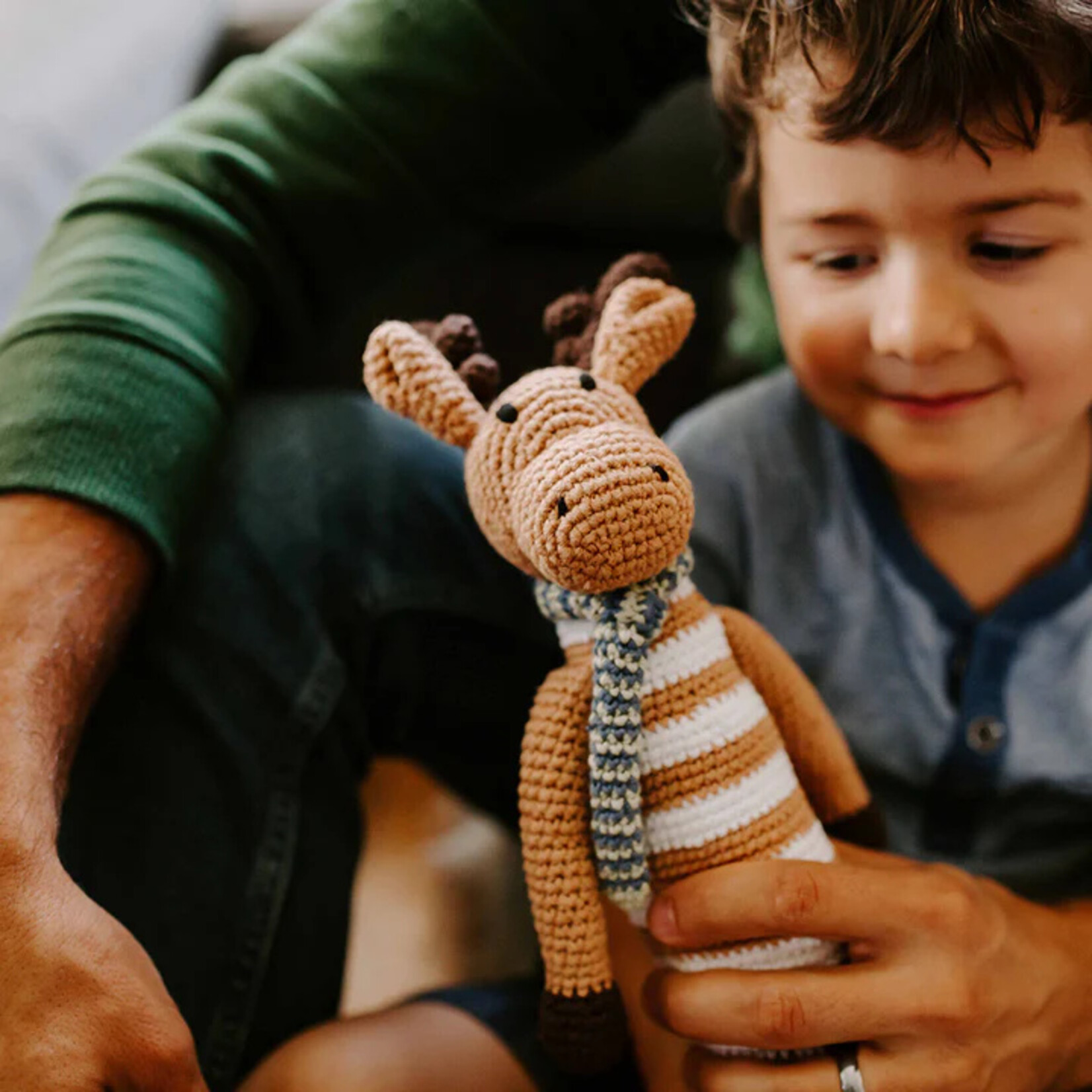 Pebble Plush Moose
