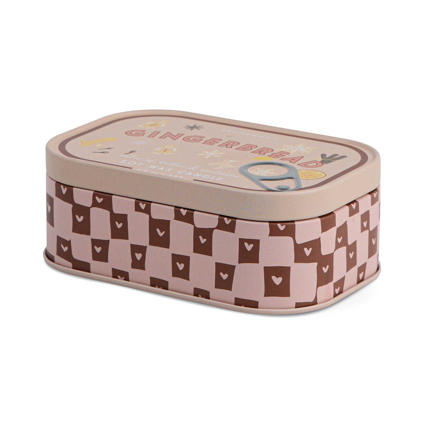 Paddywax Bistro Tin Candle- Gingerbread