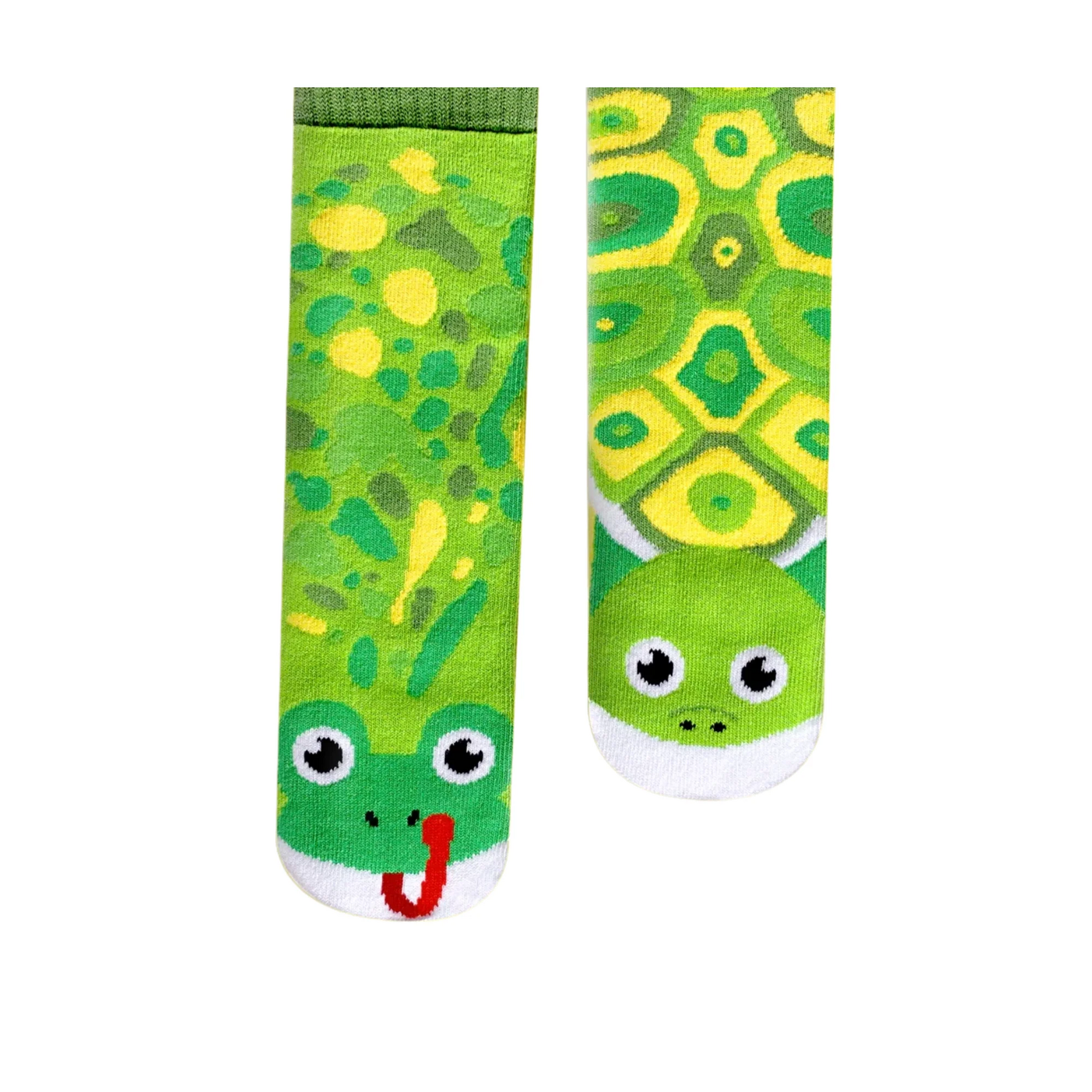 Pal Socks Frog & Turtle Mismatched Non-Slip Socks (Kids Small)