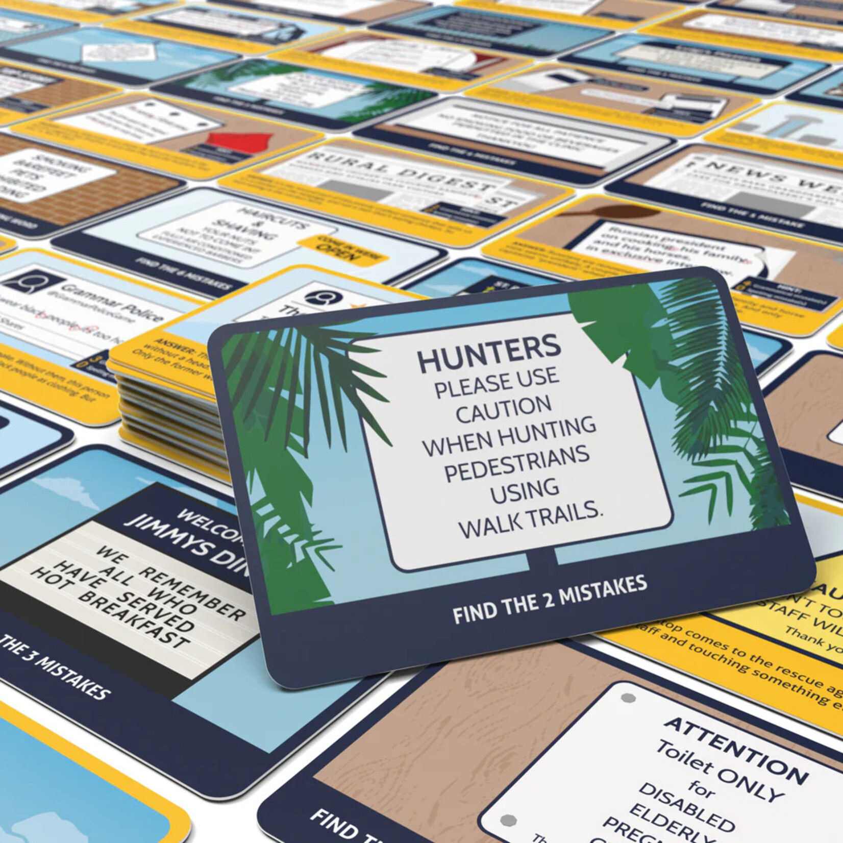 Bubblegum Stuff Grammar Police Card Game