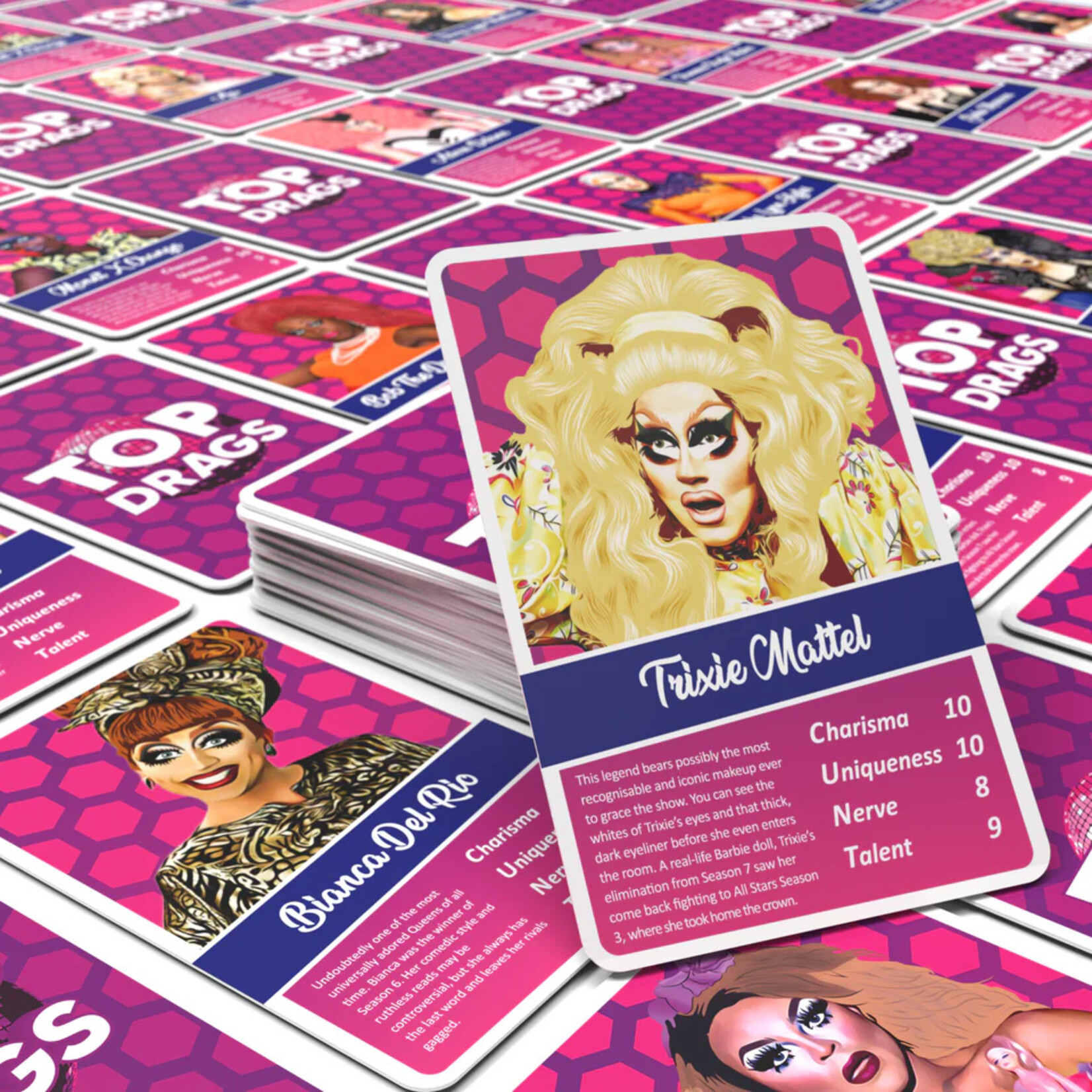 Bubblegum Stuff Top Drags Card Game