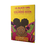 Dakari Moon Lil Black Girl 'I Can Be Anything' Thick Coloring Book