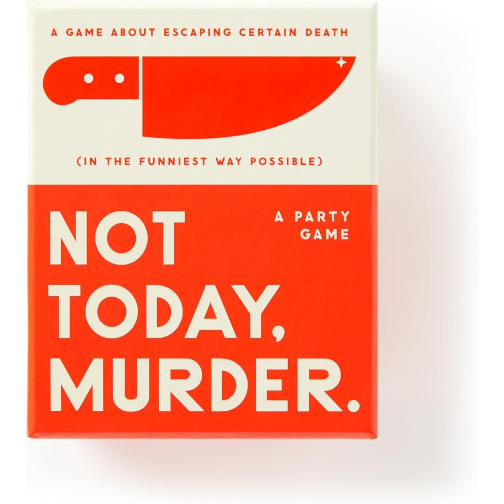Chronicle Books Social Game Not Today, Murder