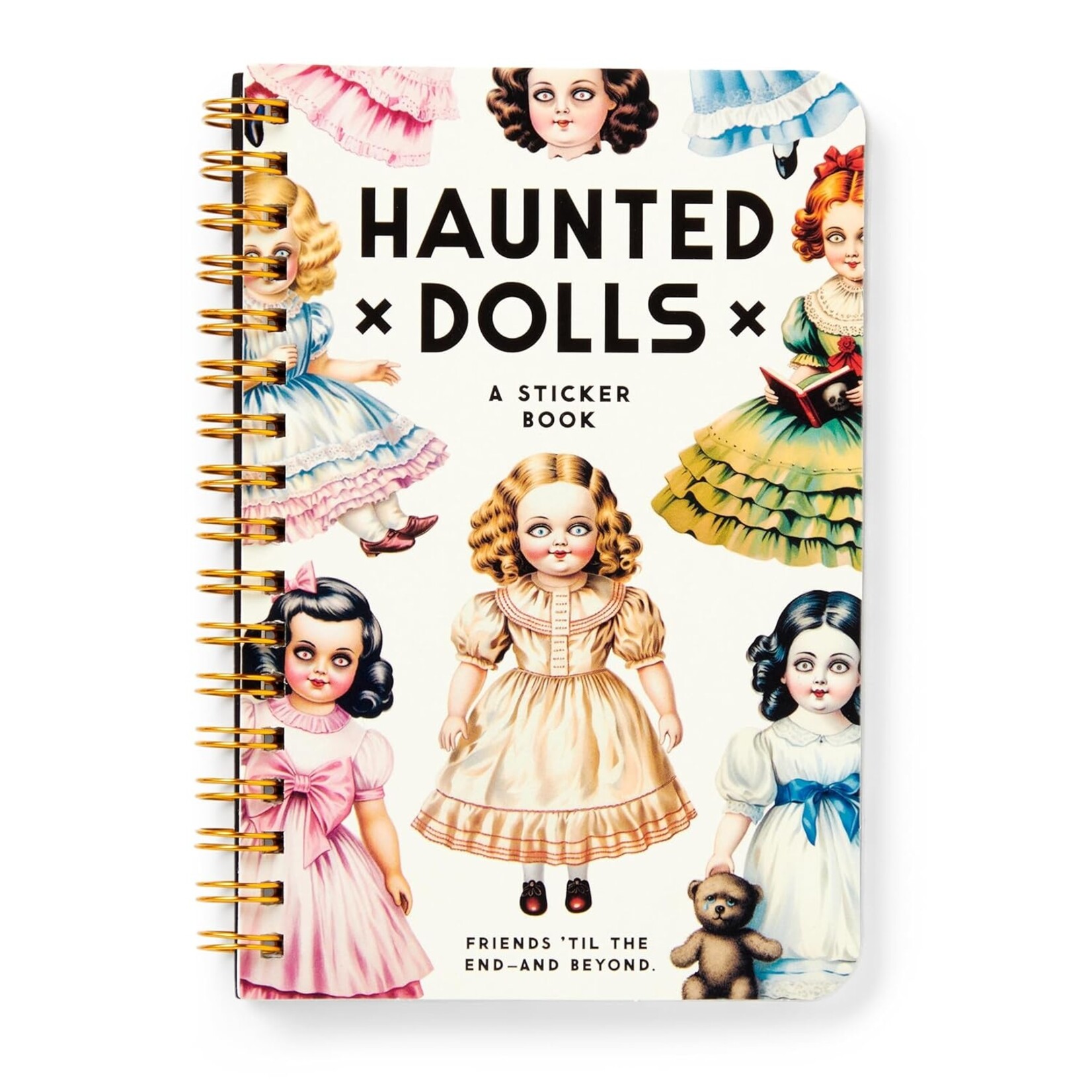 Chronicle Books Haunted Dolls Sticker Book