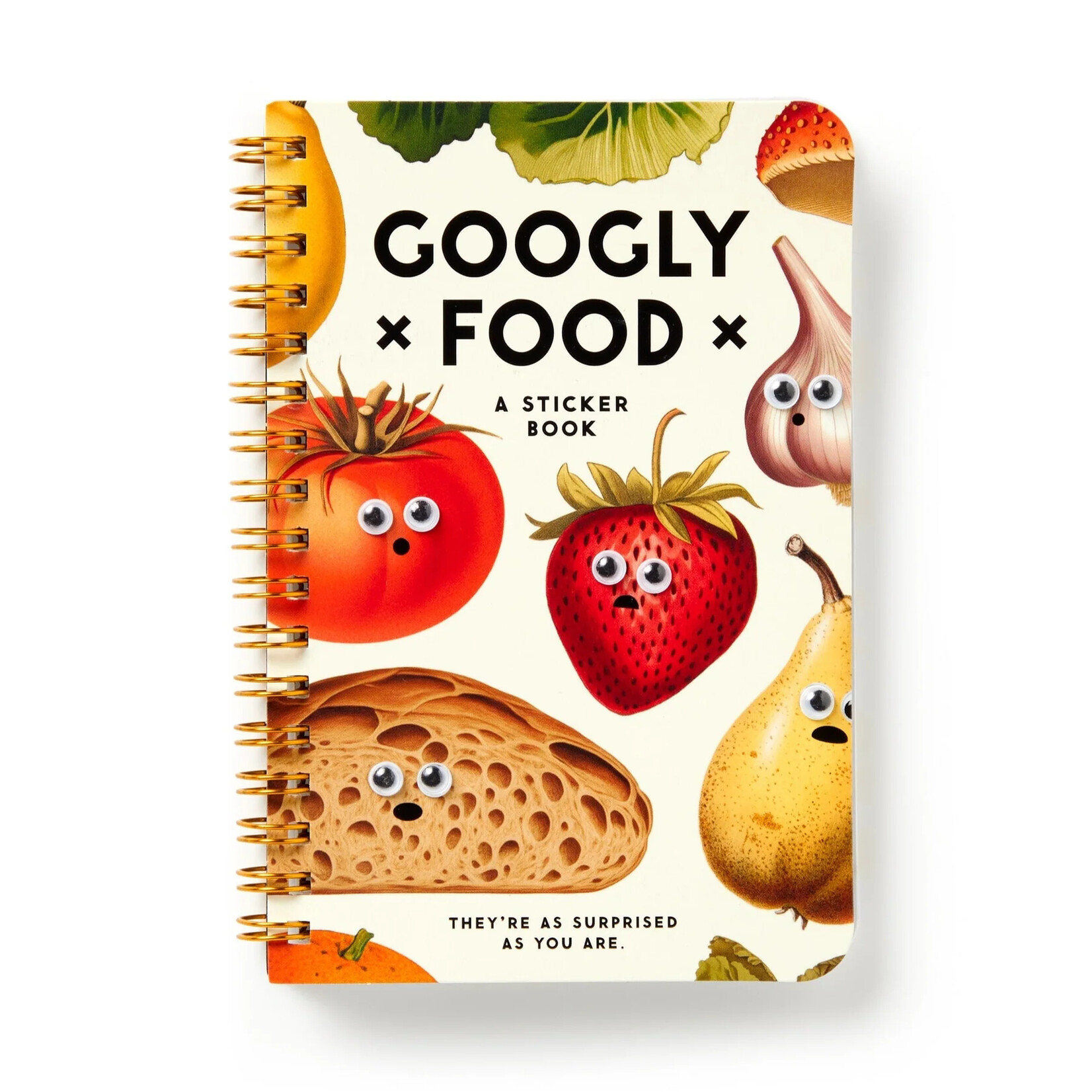 Chronicle Books Googly Food Sticker Book