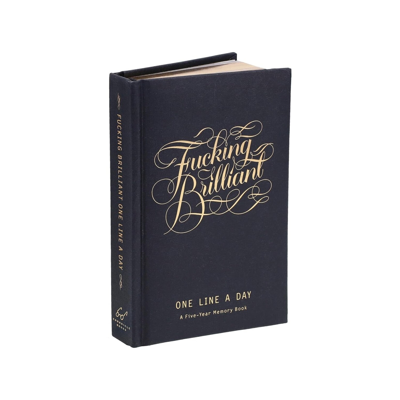 Chronicle Books Fucking Brilliant One Line a Day: Five Year Memory Book