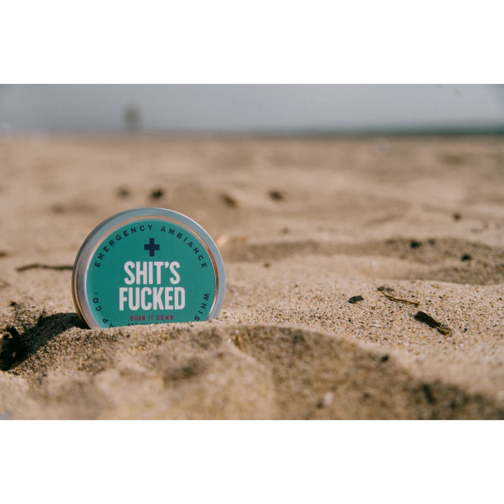 Whiskey River Soap Co. Shit's Fucked Emergency Ambiance Tin