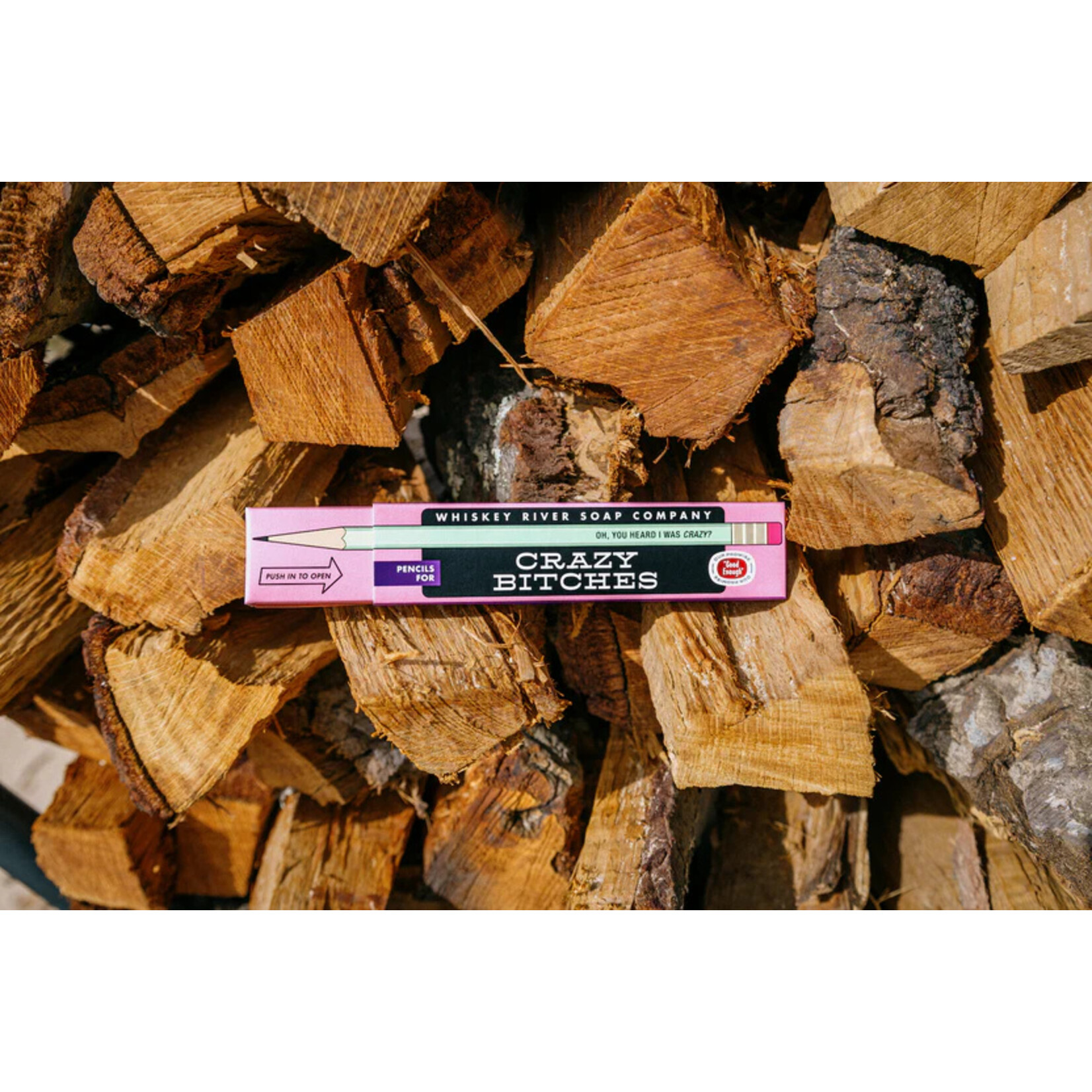 Whiskey River Soap Co. Pencils for the Crazy Bitches