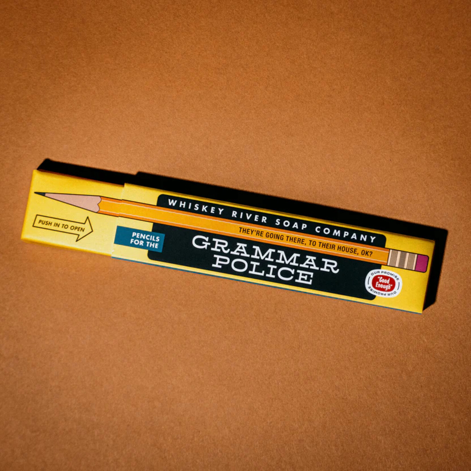Whiskey River Soap Co. Pencils for Grammar Police