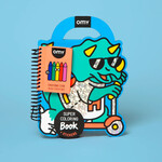 Super Coloring & Sticker Book- Dino