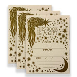 Lillian Melcher Set of 3 Celestial Book Plate Stickers