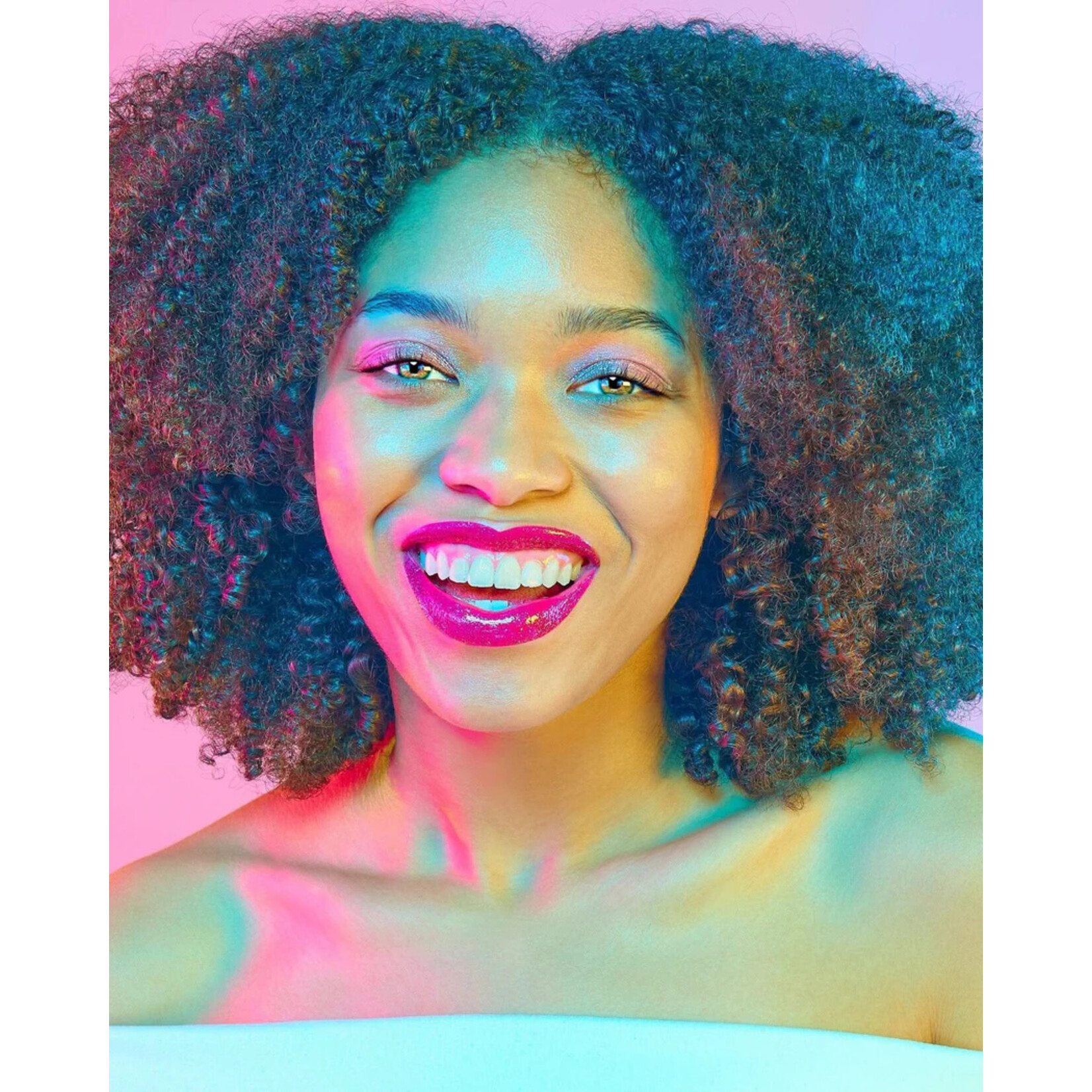 Unicorn Snot Quiet Riot Glitter Lip Duo- Fusion (Pink)