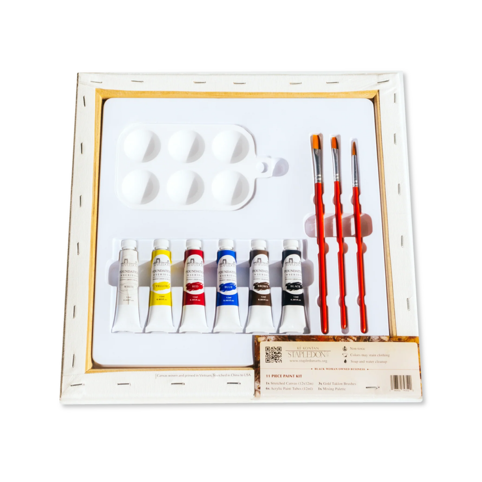 Stapledon Arts Paint Kit: Blooming Girl