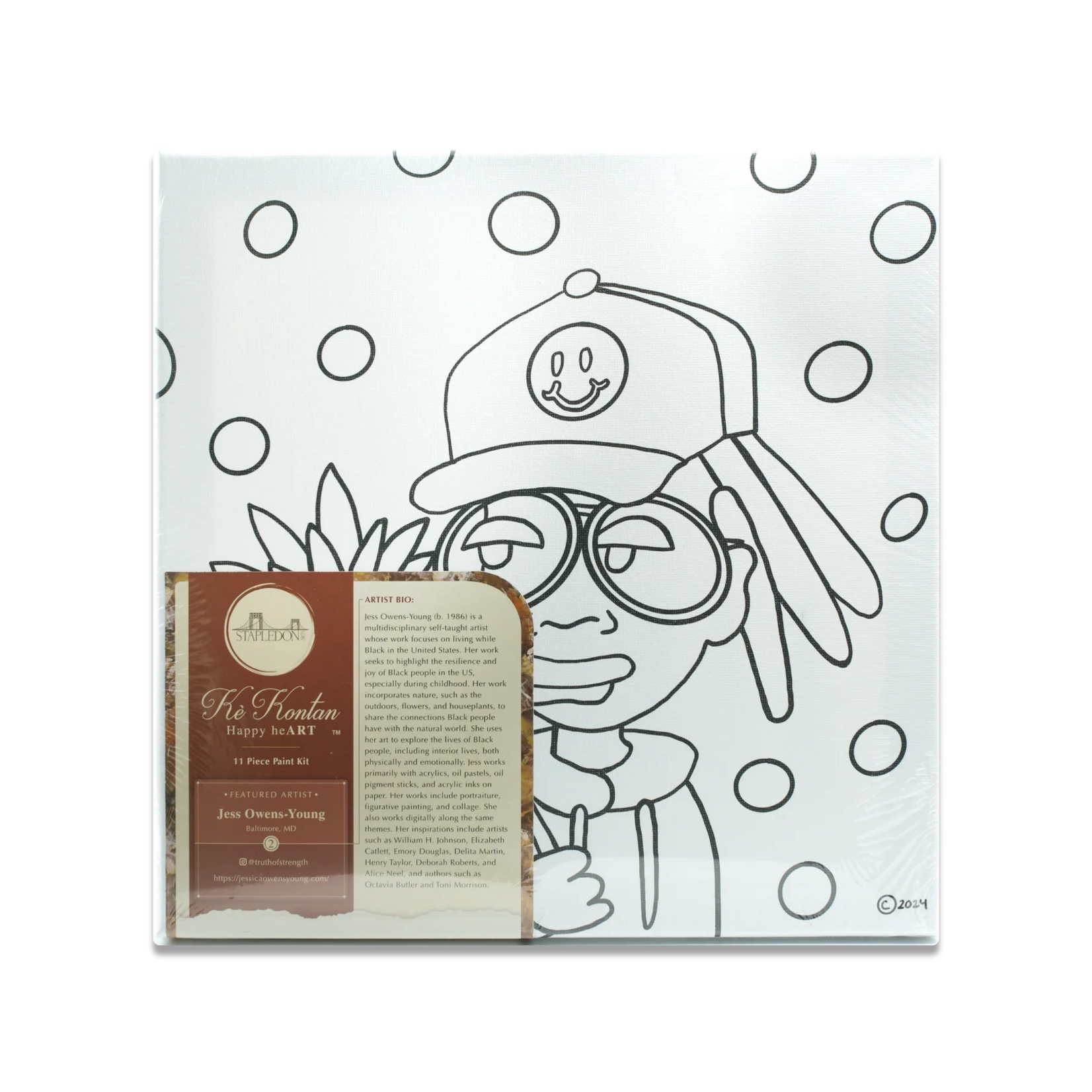 Stapledon Arts Paint Kit: Blooming Boy