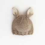 Huggalugs Bunny Ears Pebble Baby Beanie 6-24 months