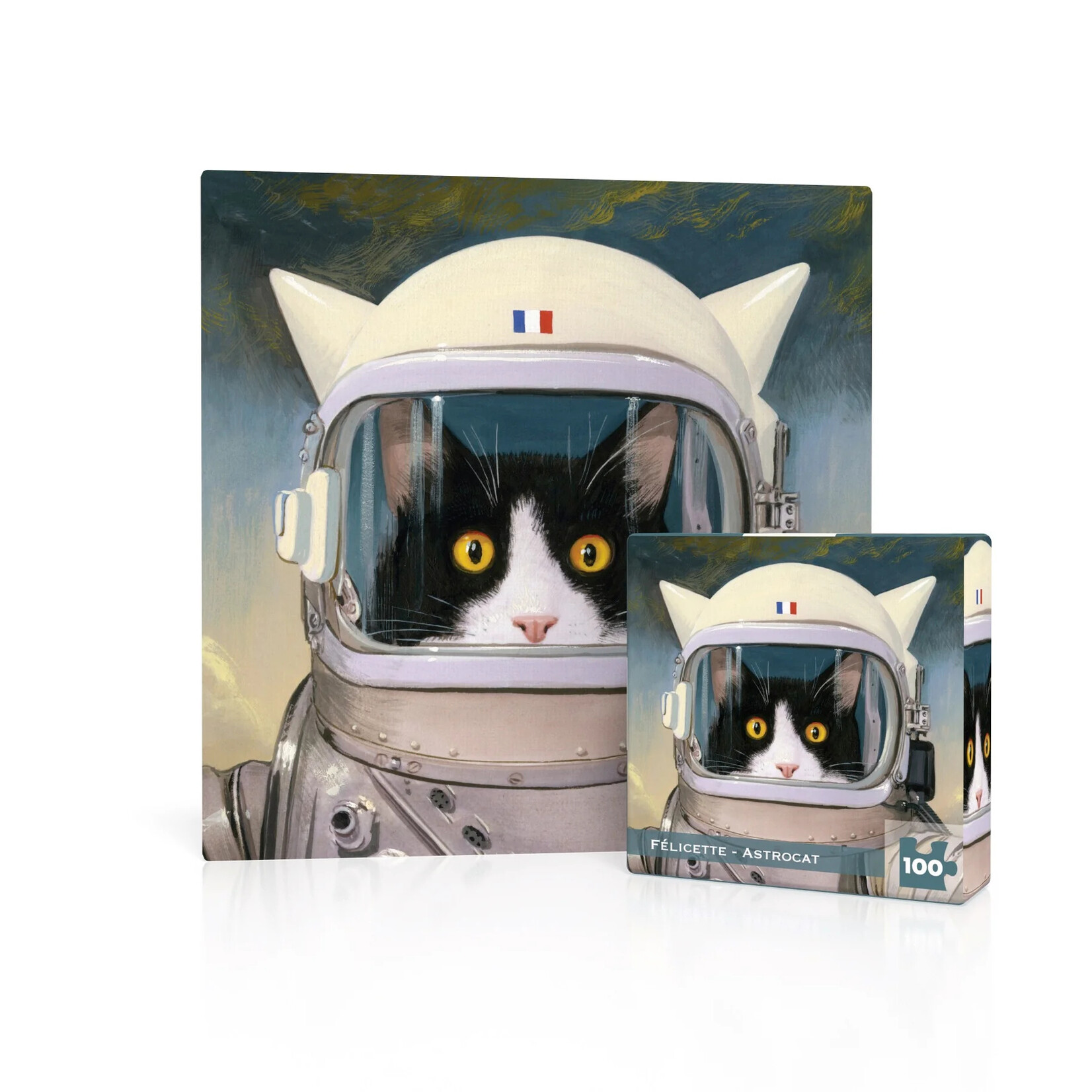 Félicette  Astrocat Mini 100pc Puzzle