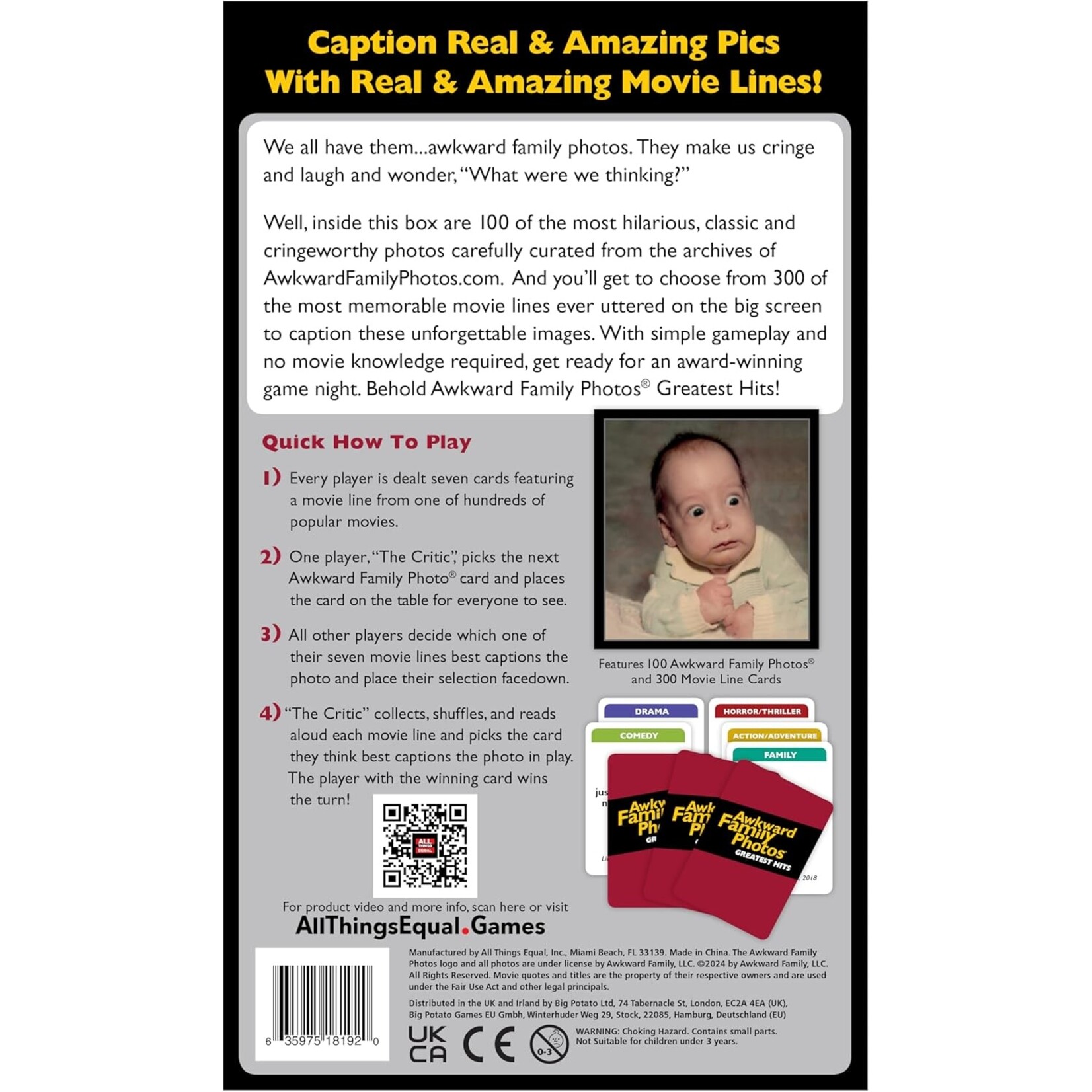 All Things Equal Awkward Family Photos Greatest Hits Party Game