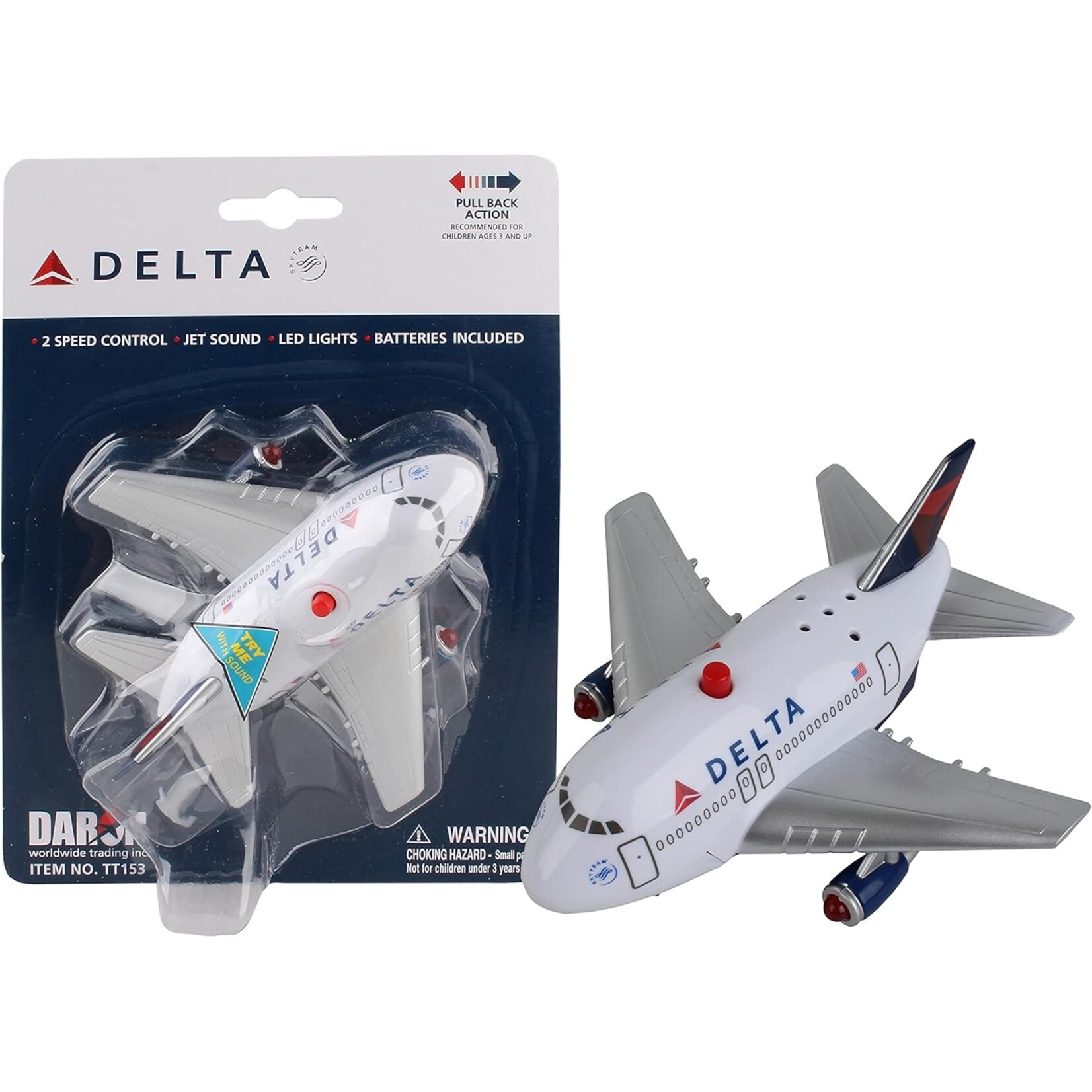 Daron Worldwide Trading Delta Plane Pullback w/ Lights & Sound