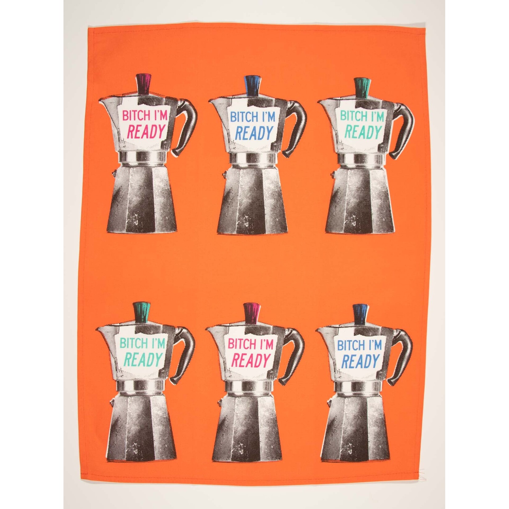 Blue Q Bitch I'm Ready Dish Towel