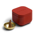 Paddywax Poppy Tin Incense Cones and Holder - Saffron Rose