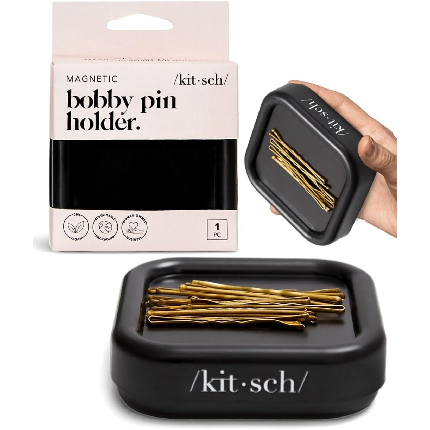 KITSCH Magnetic Bobby Pin Holder