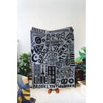 Calhoun &  Co Brooklyn Knit Blanket - L Train Gray