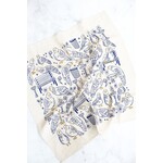 Calhoun &  Co Park Pigeon Pals -  Tea Towel