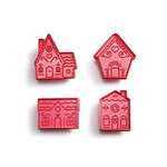 Holiday Village Cookie Cutter Set of 4