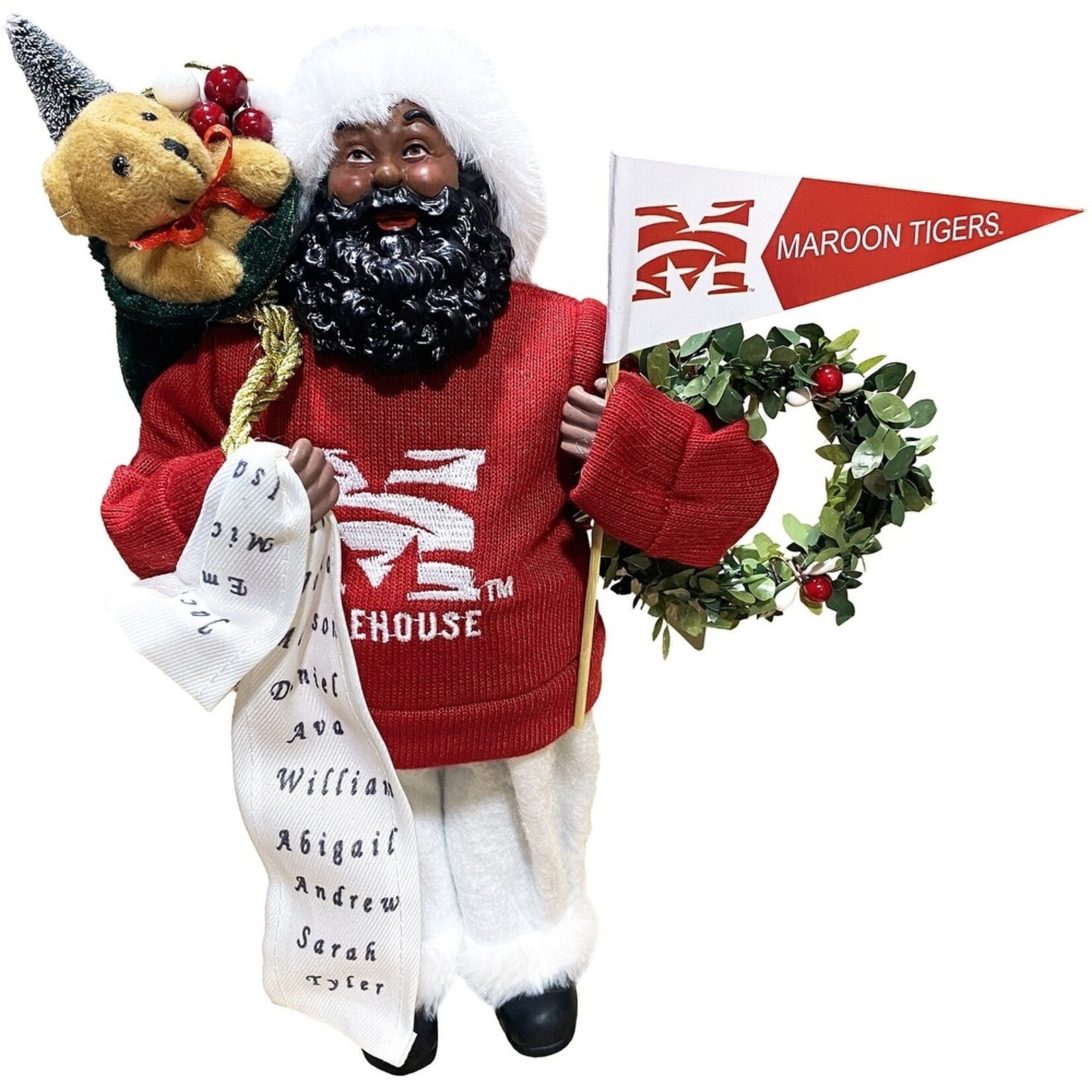 Santa's Workshop 12" Morehouse Proud Santa