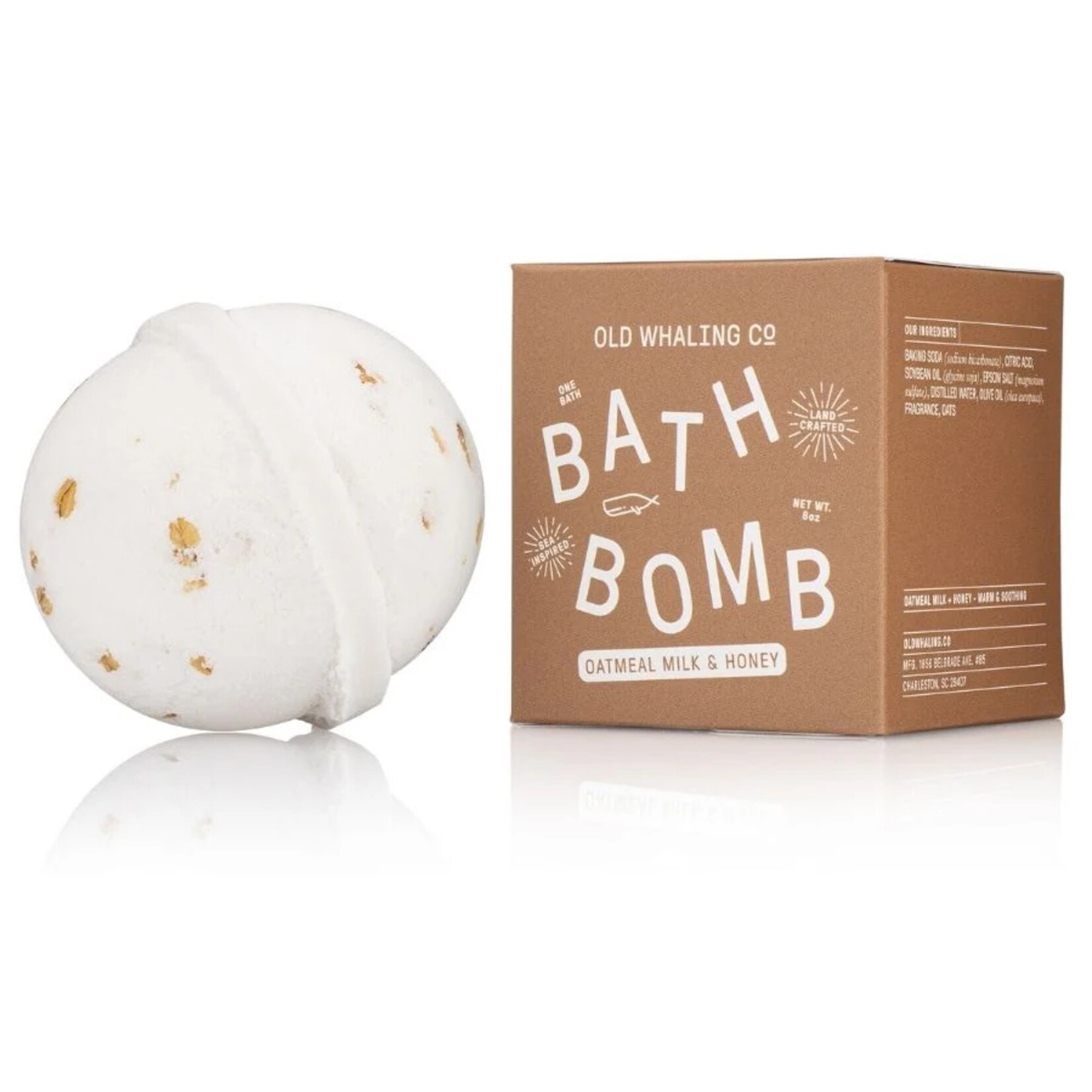 Old Whaling Company Oatmea Milk & Honey Bath Bomb