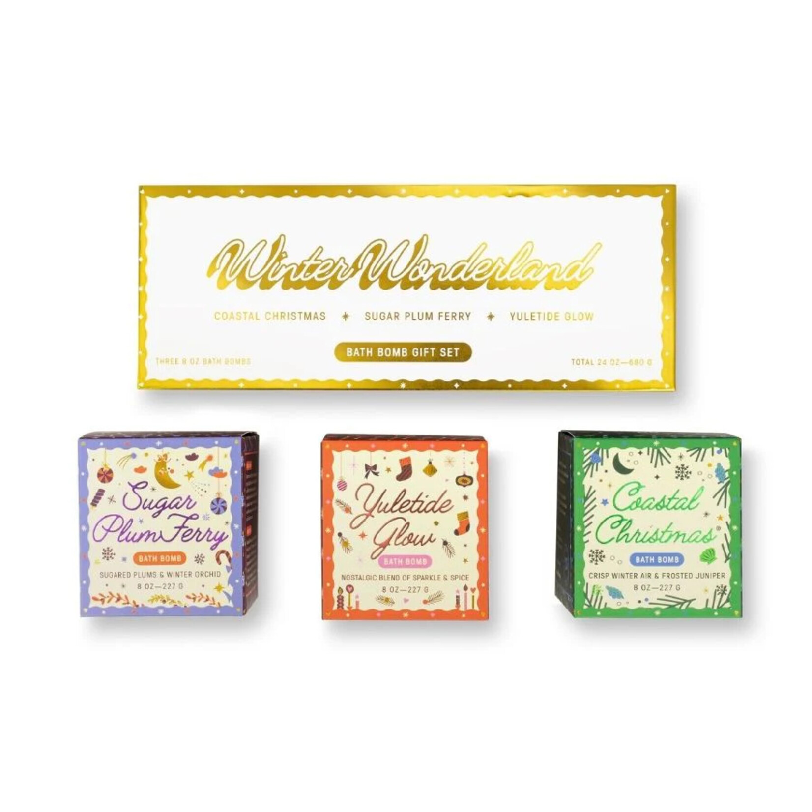 Old Whaling Company Winter Wonderland Bath Bomb Gift Set