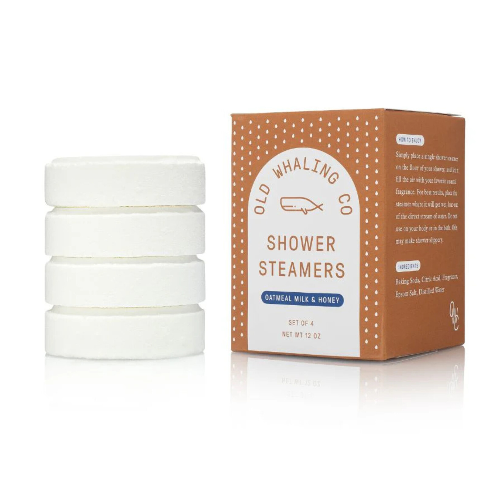 Old Whaling Company Oatmeal Milk & Honey Shower Steamer