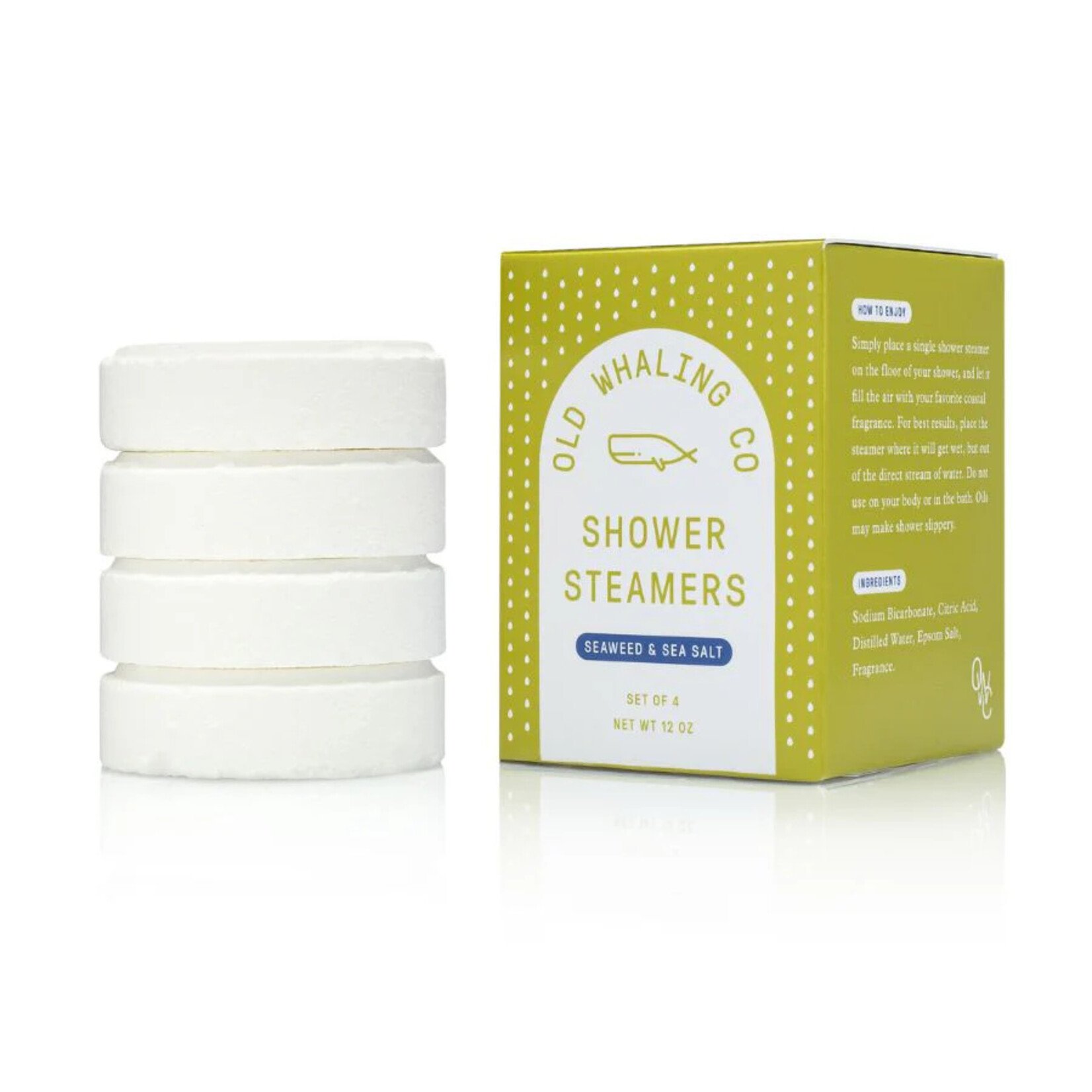 Old Whaling Company Seaweed & Sea Salt Shower Steamers