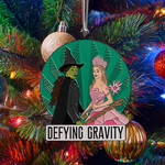 Wicked Defying Gravity Enamel Ornament