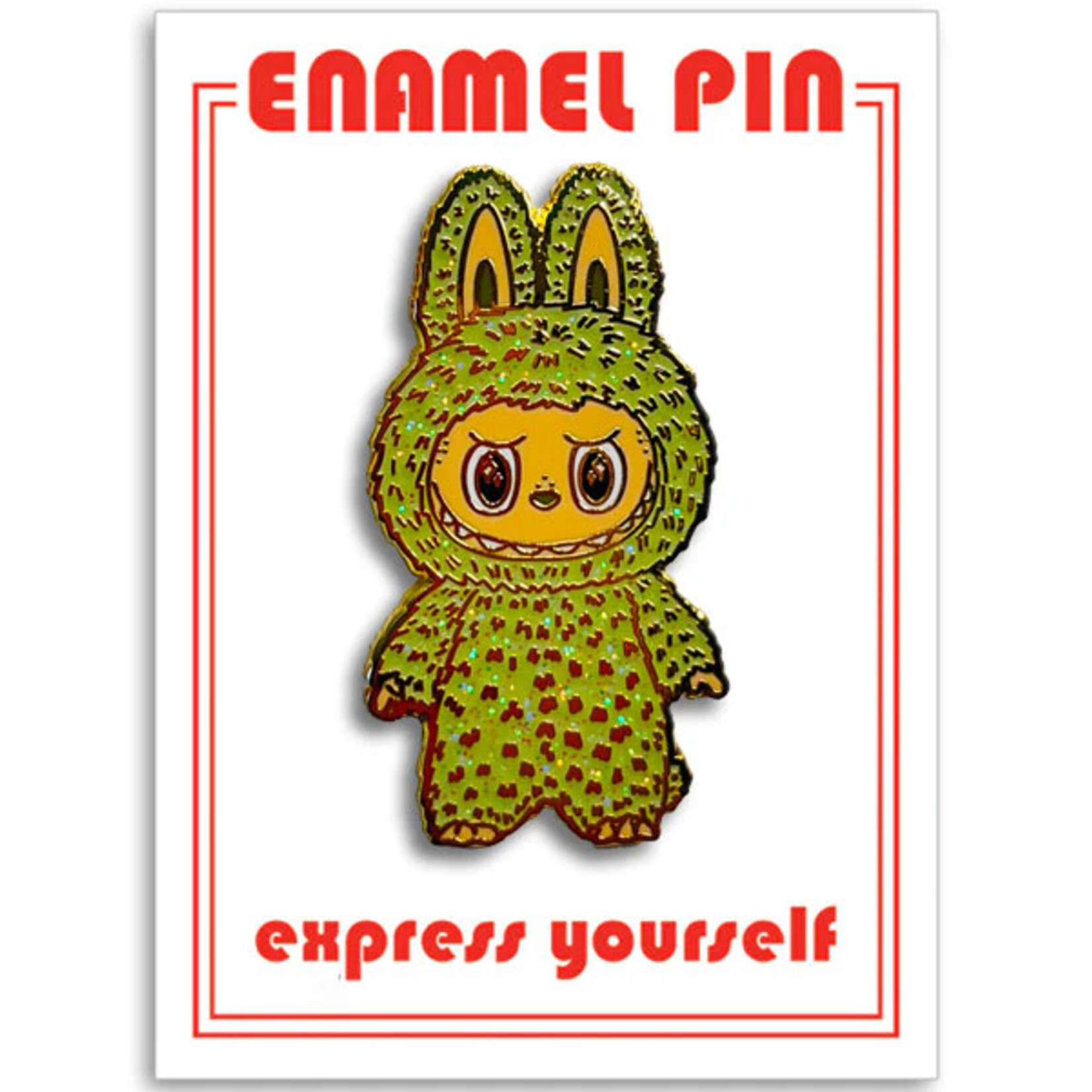 Labubu Green Grape Pin