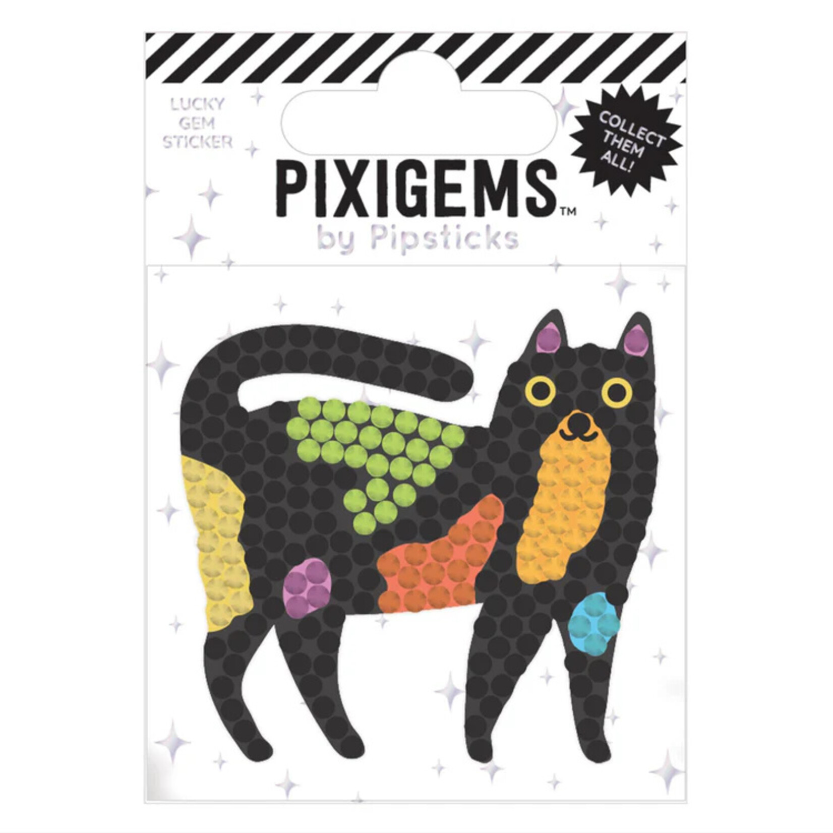 Pipsticks Cally Cat Pixigem Sticker