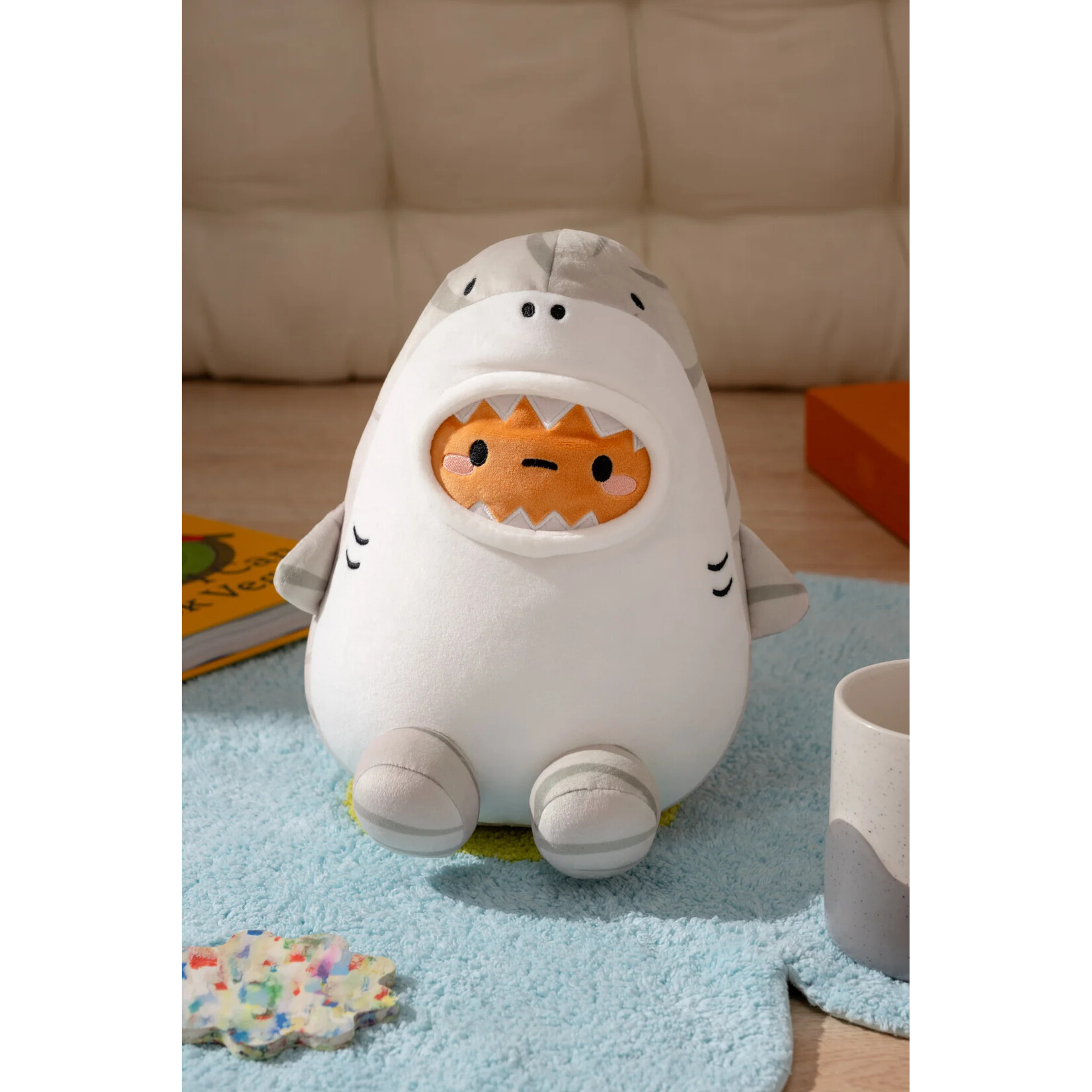 Master Toys & Novelties Smoko 10in Tiger Shark Tayto Plush