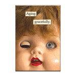 The Mincing Mockingbird Aging Gracefully Magnet