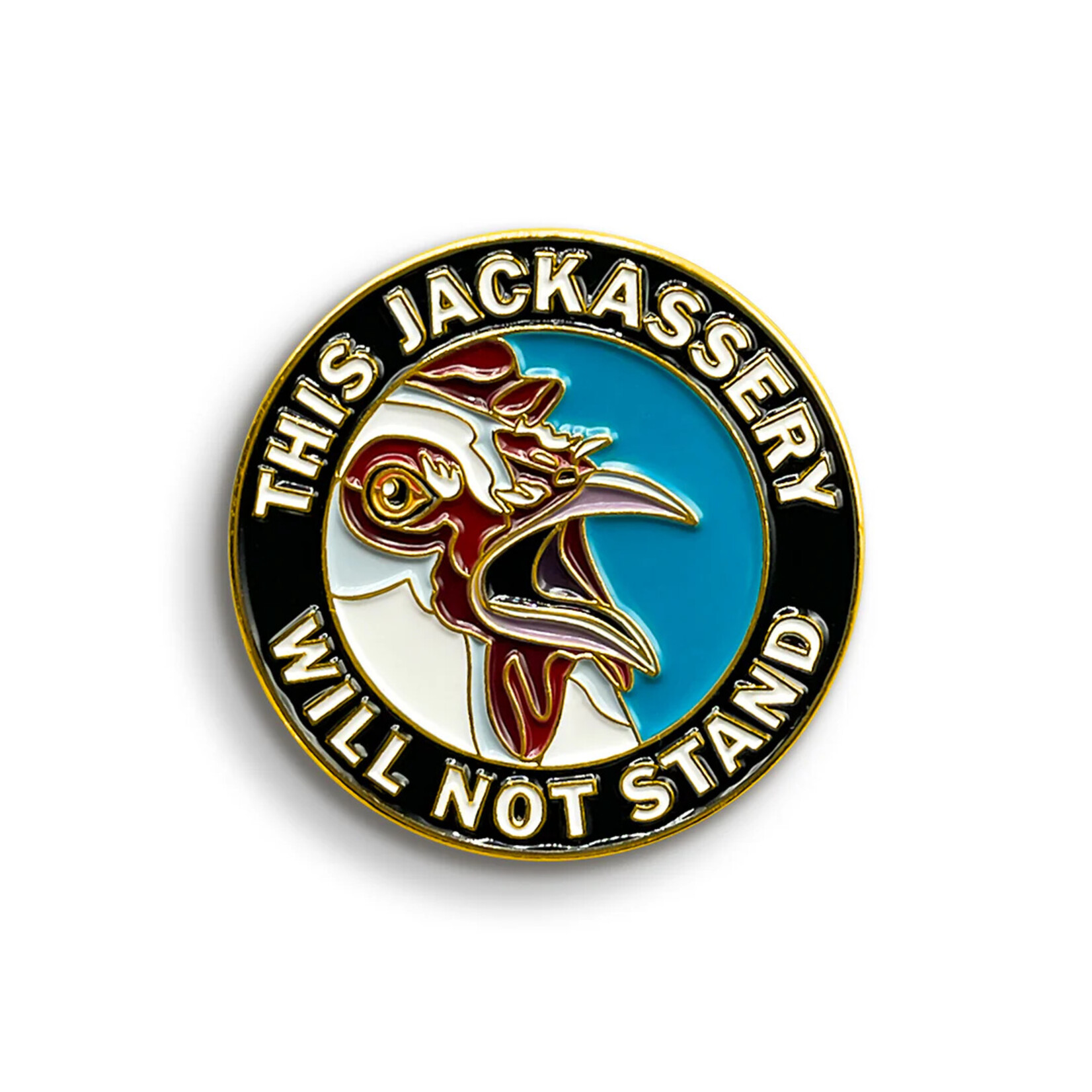 The Mincing Mockingbird Jackassery Soft Enamel Pin