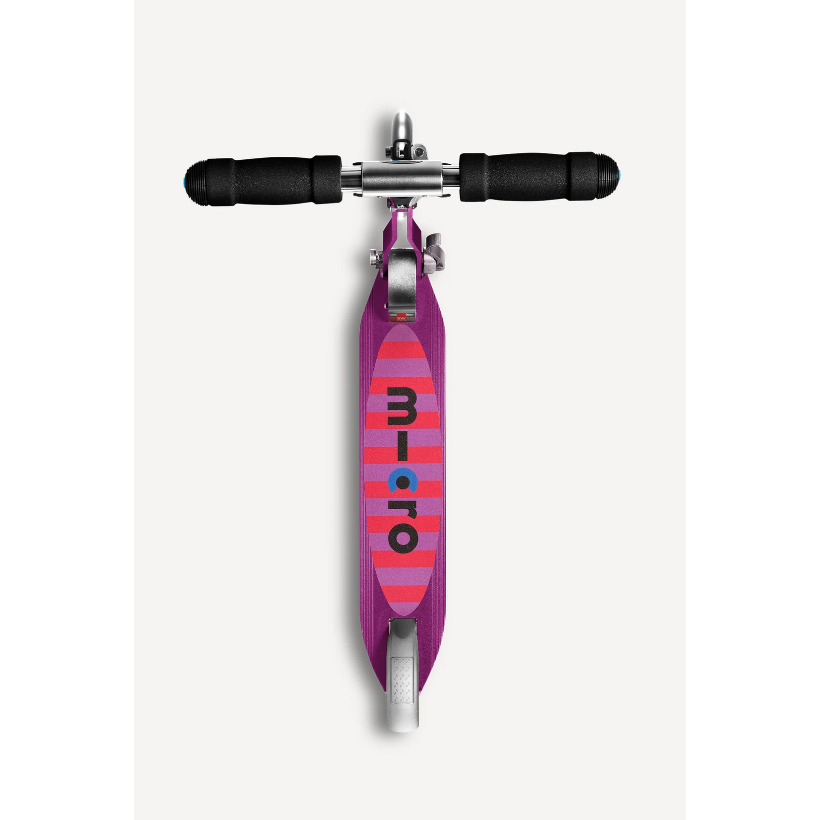 Micro Kickboard Micro Sprite LED Scooter- Purple Stripe