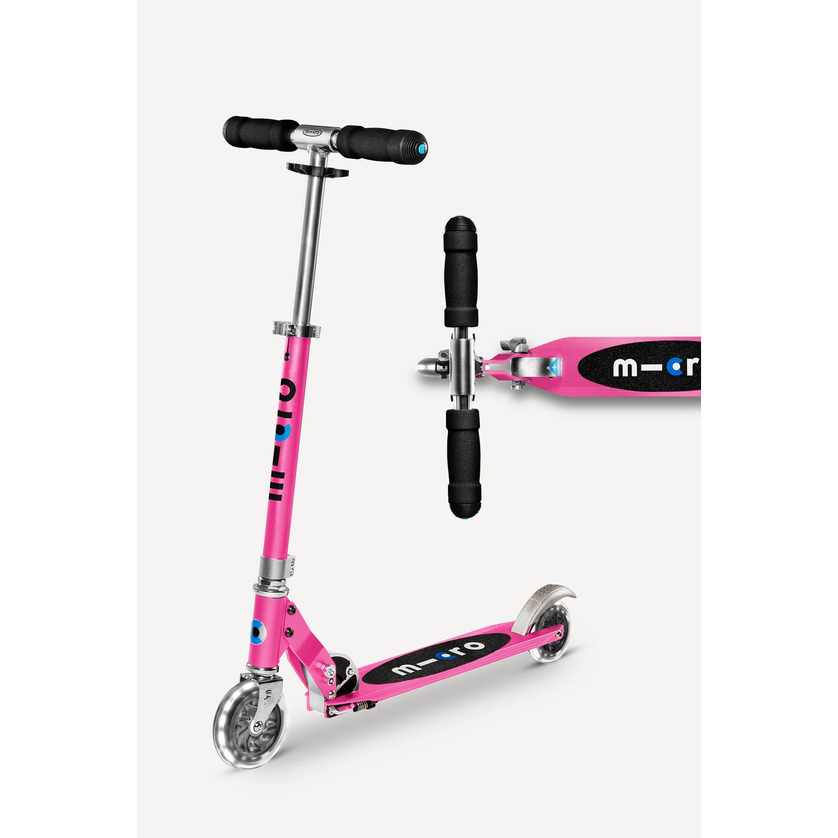 Micro Kickboard Micro Sprite LED Scooter- Pink
