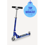 Micro Kickboard Micro Sprite LED Scooter- Sapphire Blue