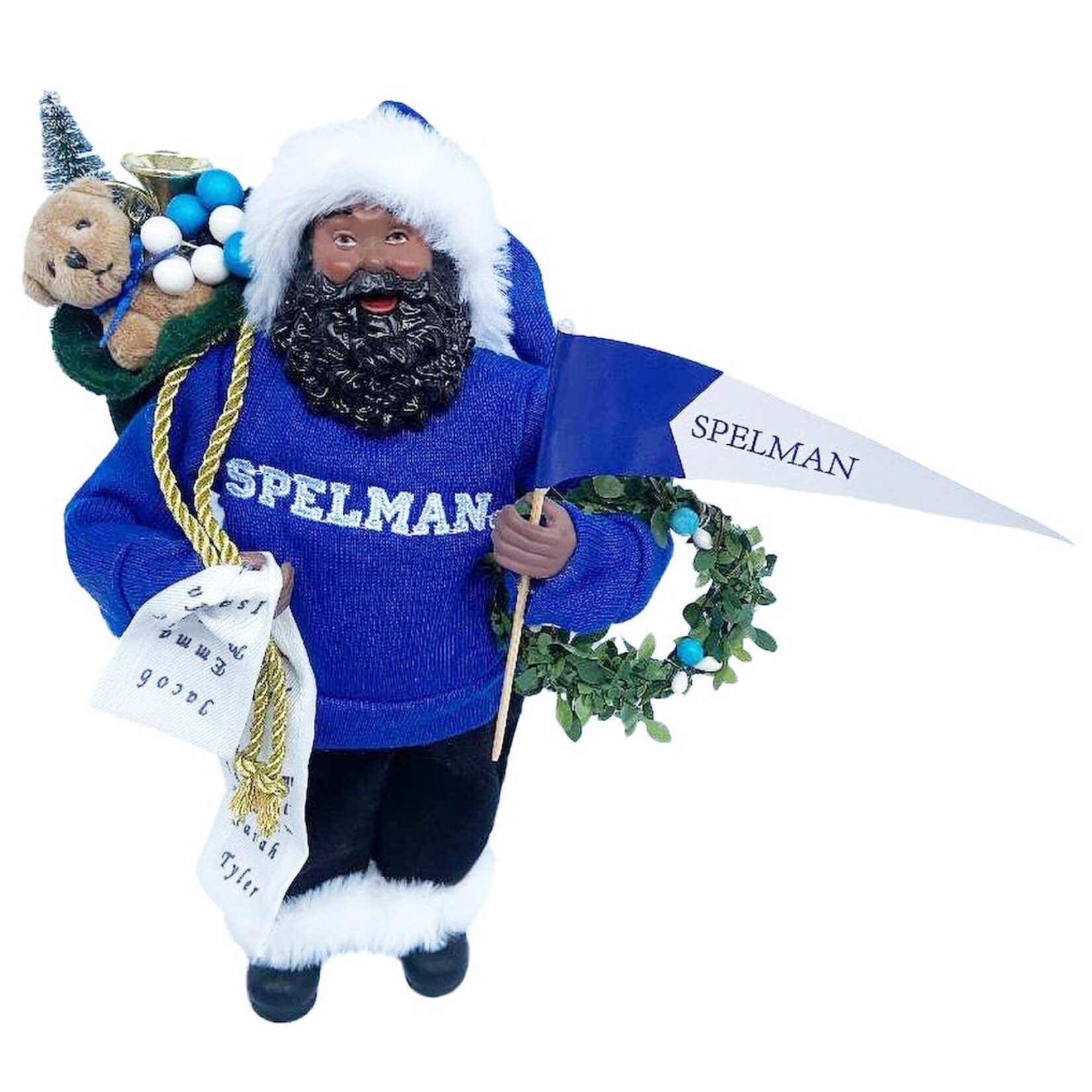 Santa's Workshop 12" Spelman Proud Santa