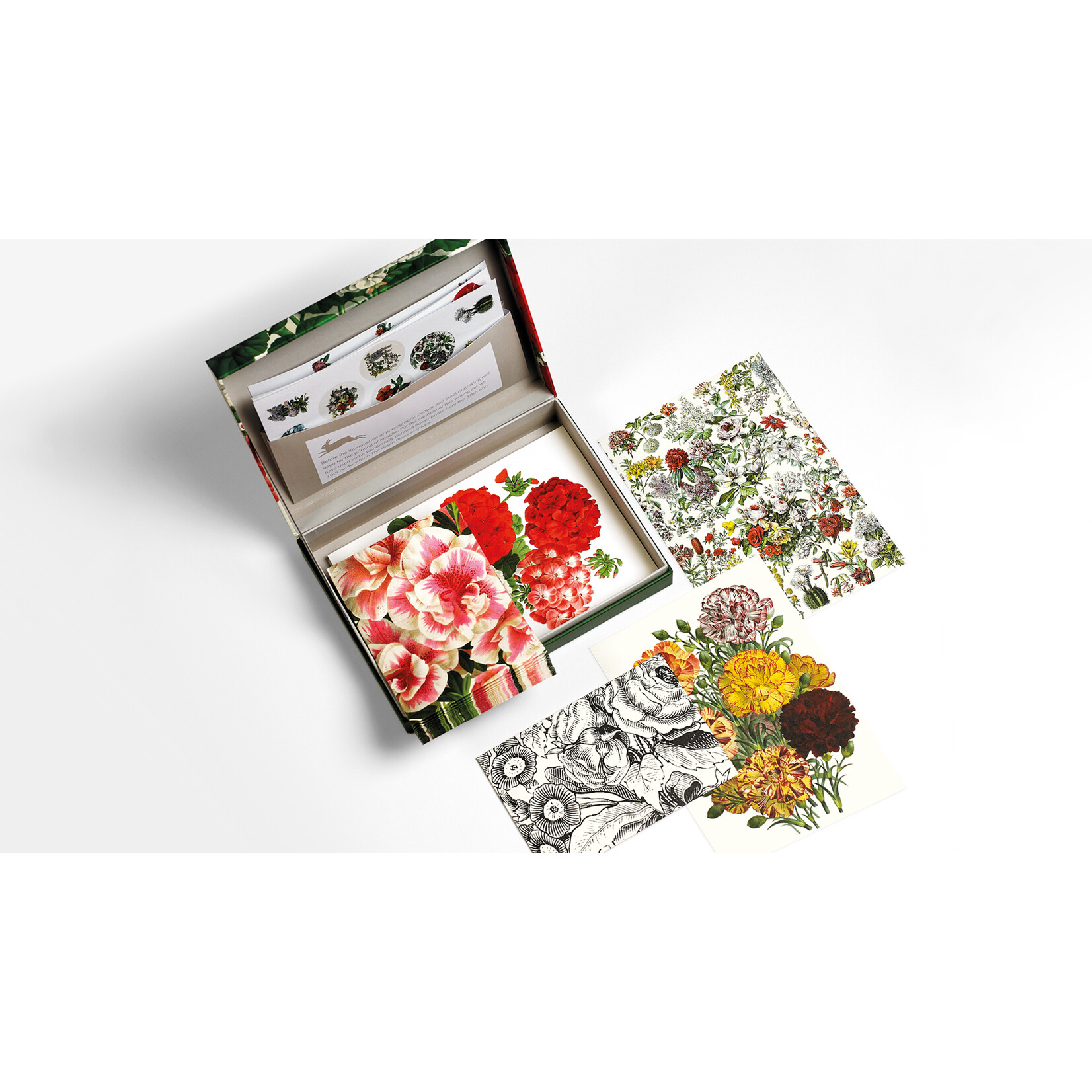 Pepin Press Flower Prints Letter Writing Set