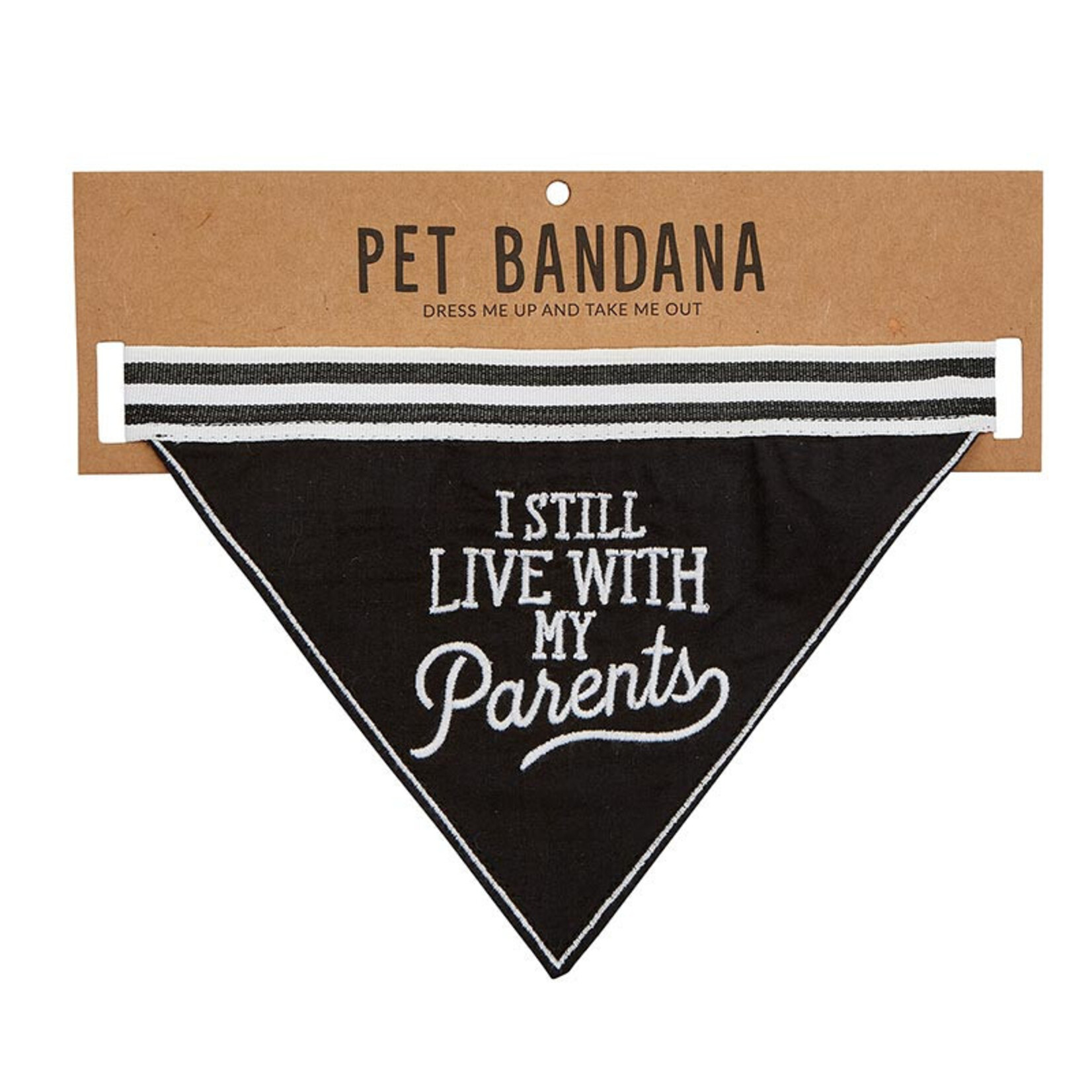 Santa Barbara Pet Bandana - I Still Live with My Parents