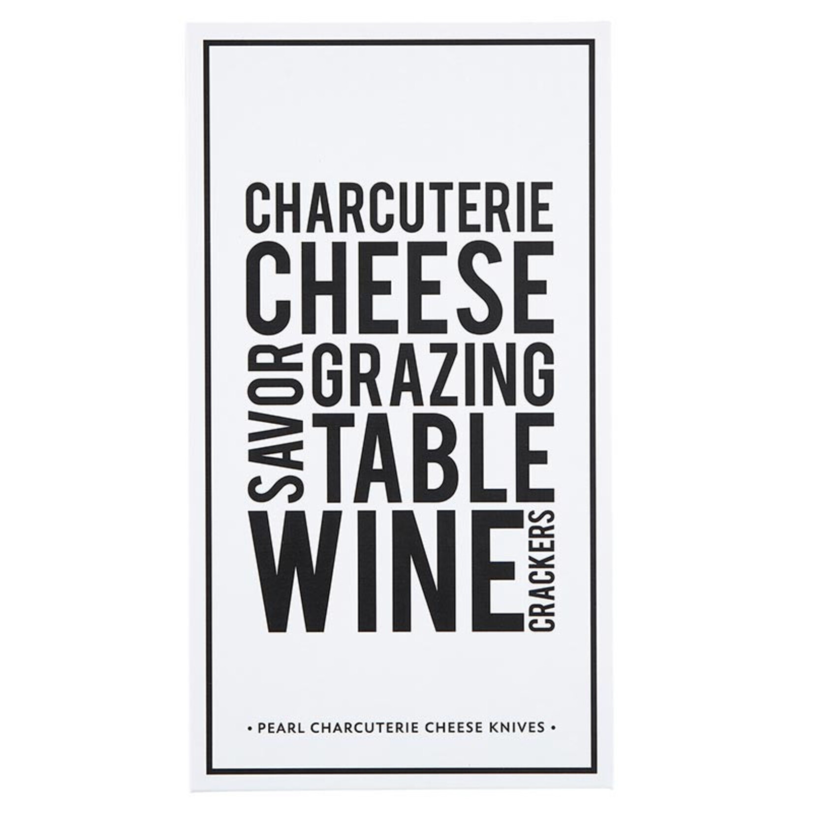 Santa Barbara Pearl Charcuterie Book Box - Cheese Knives
