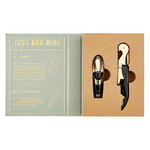Santa Barbara Wine Serving Set Book Box - Just Add Wine