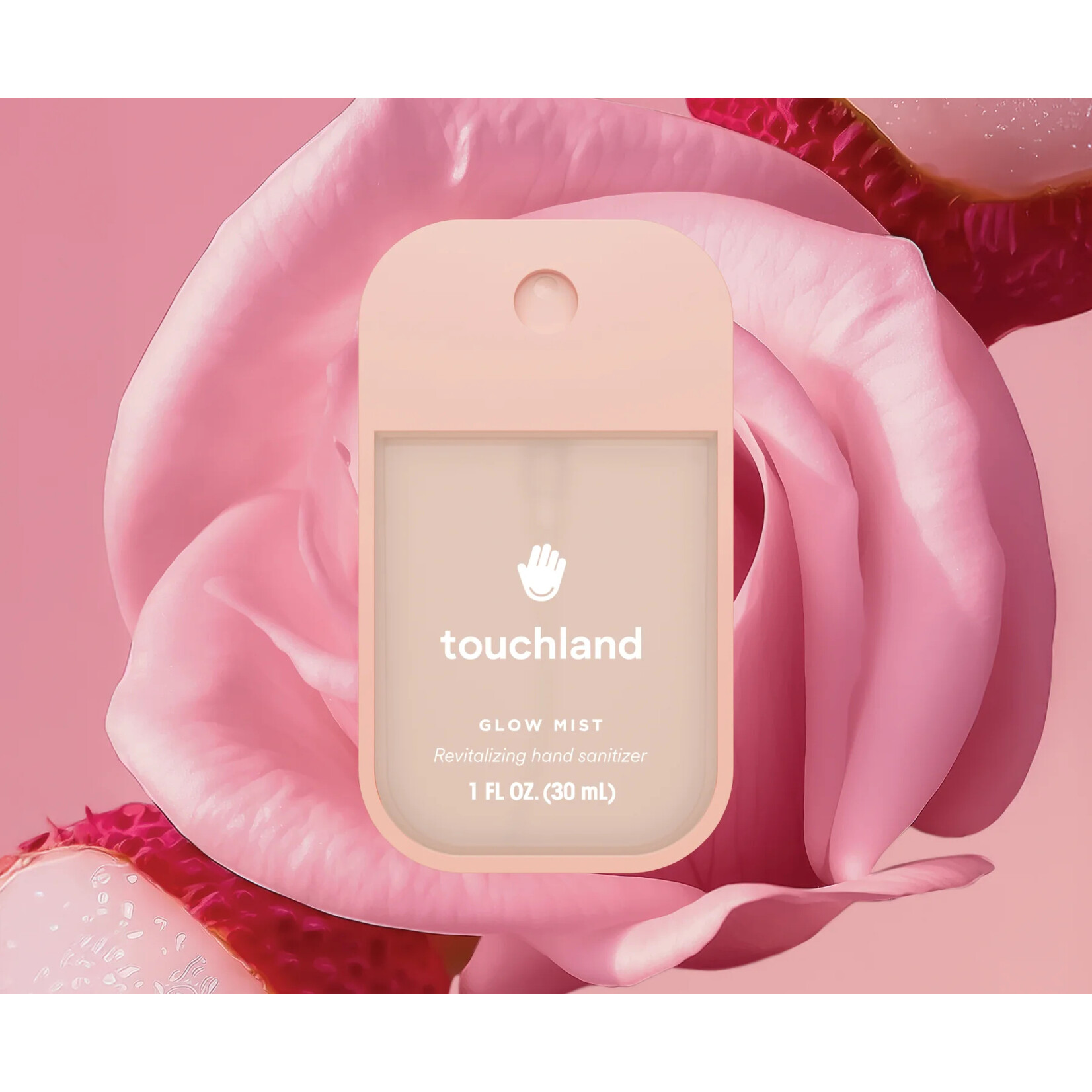 Touchland Rosewater Glow Mist Hand Sanitizer