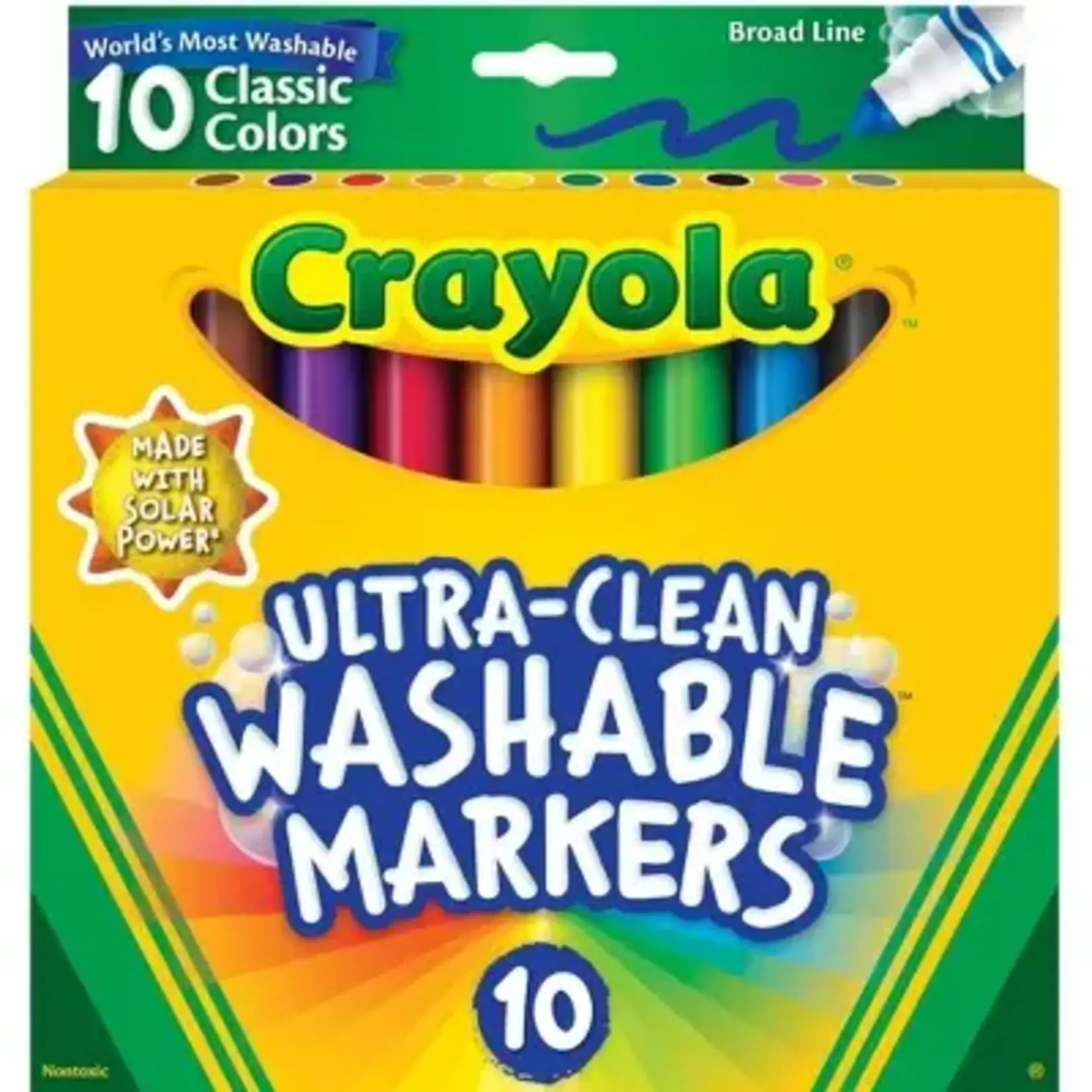 Really Big Coloring Books 10 Count Crayola Broad Line Washable Markers